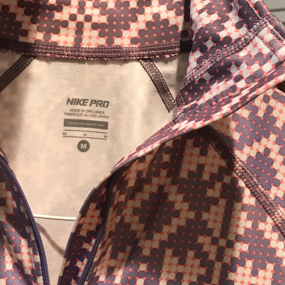 Nike Pro Dri-Fit Patterned Pullover - image 3